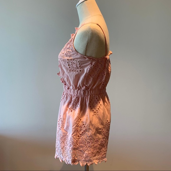 Seafolly Dawn To Dusk Broderie Playsuit - Picture 3 of 8